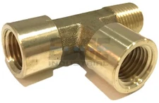 FORGED STREET TEE 1/4" NPT FUEL/AIR/WATER/OIL/GAS WOG