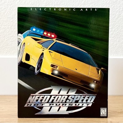 Need for Speed III: Hot Pursuit - Factory Sealed - Big Box PC - 1998 EA - MINT!