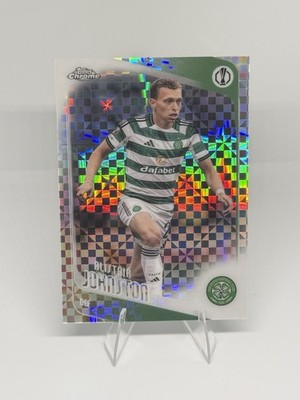 2025-26 Topps Chrome UEFA Club Competitions Alistair Johnston #148 X-Fractor