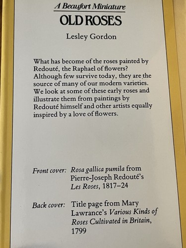 Vintage Lot 2 Lesley Gordon Books Old Roses & A Year Of Flowers HB 1983 Beaufort - Picture 8 of 13