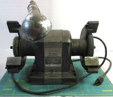 Vintage Craftsman 13 Hp 6 Industrial Rated Bench Grinder Model 397.19580 Usa Vintage Craftsman 13 Hp 6 Industrial Rated Bench Grinder Model 397.19580 Usa