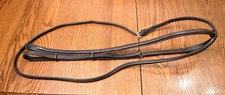 Edgewood, fancy standing martingale, brown matches bridle horse full