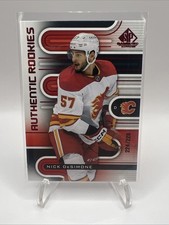 Nick DeSimone 2022-23 UD SP Game Hockey Red Authentic Rookies 224/228 Flame #214