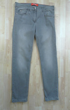 Zerres Sensational - Damen Jeans Hose Gr 40 normal L 31 stretch Denim hellgrau