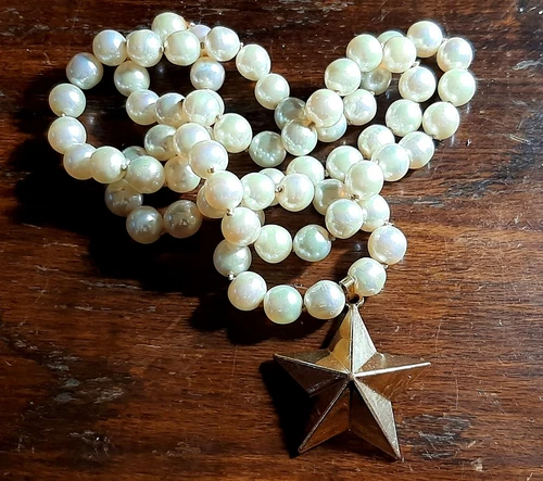 Collana Con Pendente Stella " Givenchy"Vintage