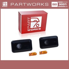 2x Seitenblinker f&uuml;r PORSCHE 911 G 964 993 924 944 968 DUNKEL GET&Ouml;NT + Birnen