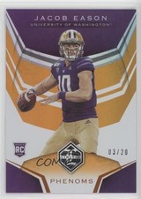 2020 Chronicles Draft Picks Limited Phenoms Mirror Orange 3/20 Jacob Eason 3l1