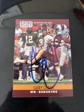 Gary Clark signed Autographed Football Card