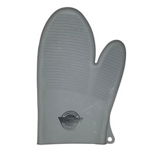 Steak 'n Shake SNS Branded Silicone Oven Mitt - Logo Ribbed