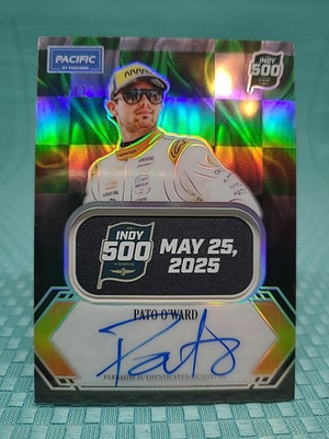 #ad #ad 1 1 2025 Parkside Indycar Pacific Indy 500 Signature Relic Pato O#x27;Ward $1999.99