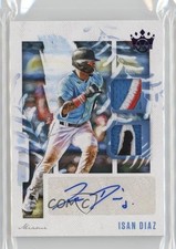 2020 Diamond Kings DK Material Signatures FOTL Purple /15 Isan Diaz Auto fm0