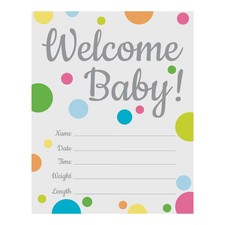 Welcome Baby Sign, Party Decor, 1 Piece