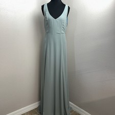 New Show Me Your Mumu Jen Maxi Dress Women's Large Green Wedding Party Holiday