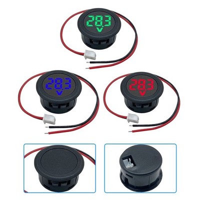High Accuracy Digital Voltmeter for Car Electrical Systems Range 4 100V