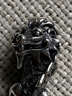 Trollbeads Naughty Dragon, Frecher Drache, 925 Sterlingsilber