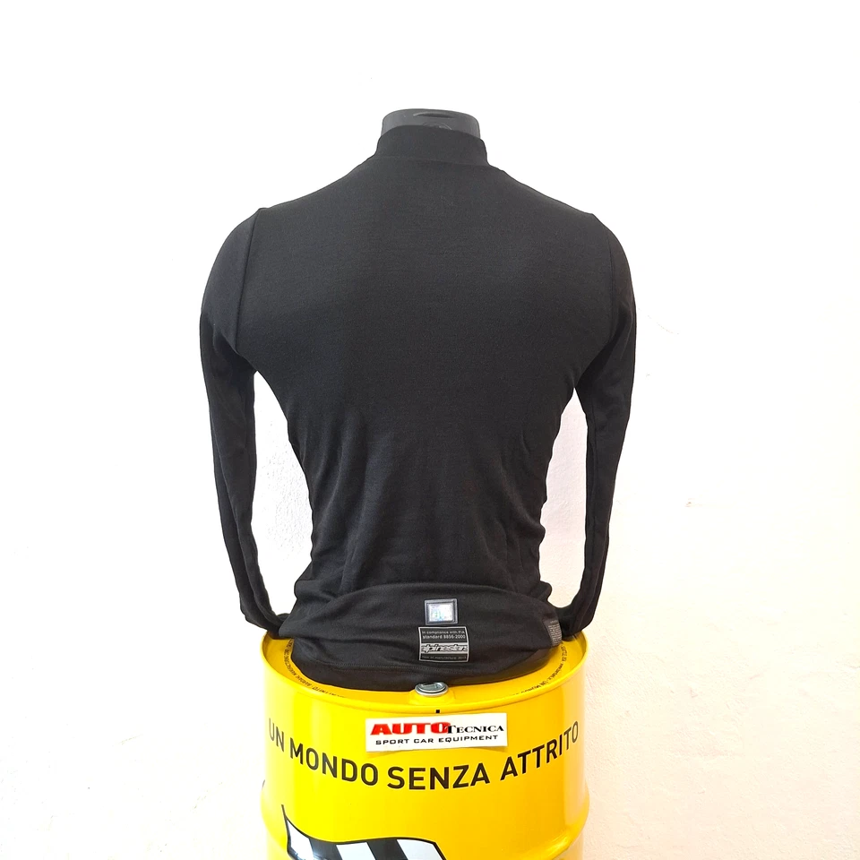 MAGLIA IGNIFUGA SOTTOTUTA ALPINESTARS TG S NERA OMOLOGATA FIA 8856 2000 RALLY - Immagine 2 di 2