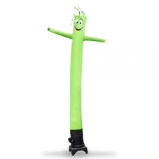 LIME GREEN TUBE DANCER Advertising 6ft Tall Inflatable Air Powered.