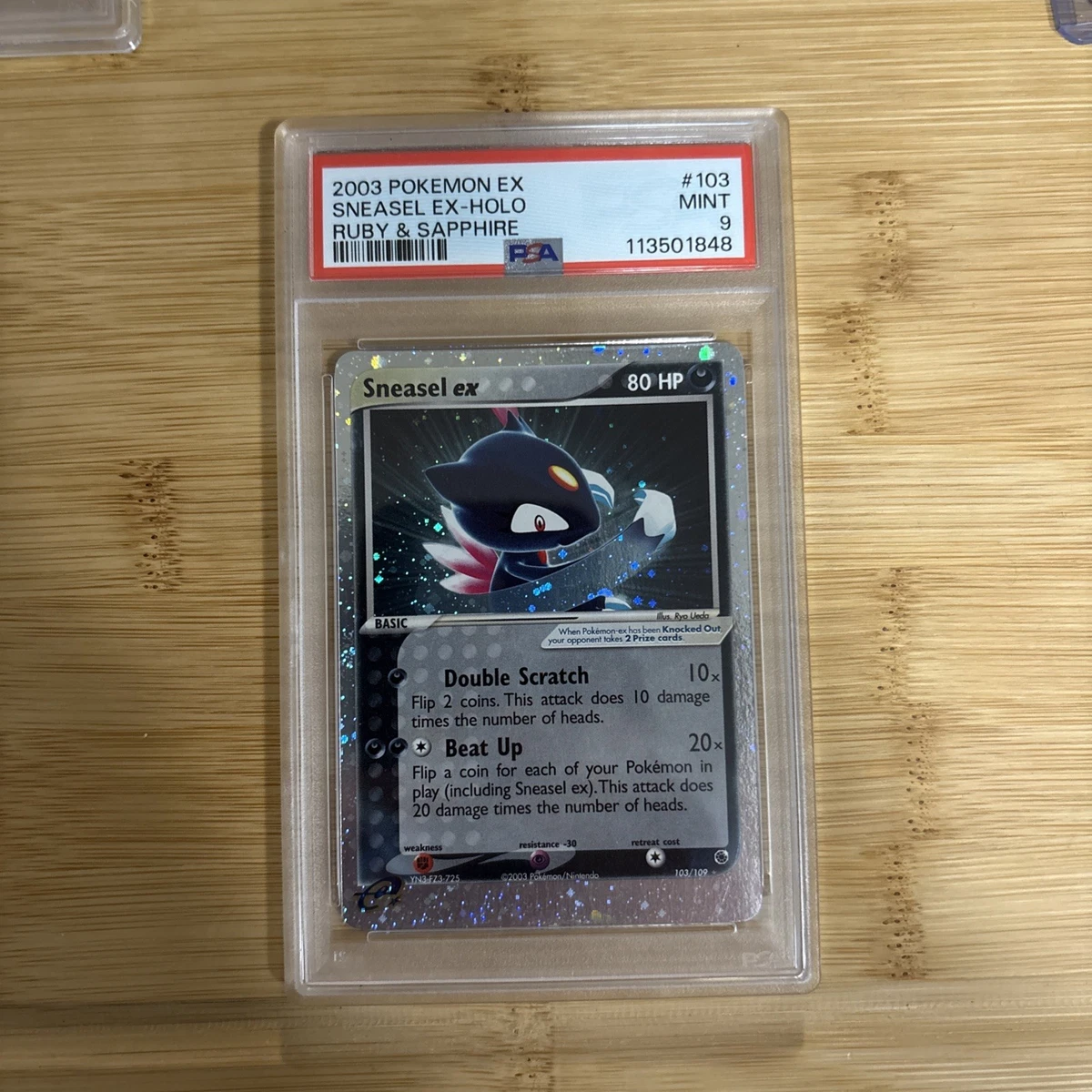 Sneasel ex Pokémon TCG Cards for sale | eBay