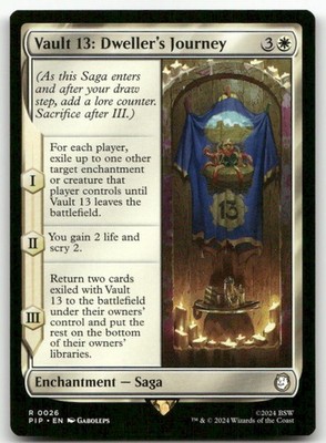 Vault 13: Dweller's Journey #26 (NM) Fallout PIP Magic MTG
