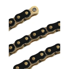 EK Chains 530 ZVX3 NX-Ring Chain - Black/Gold, 120 Links 530ZVX3-120KG