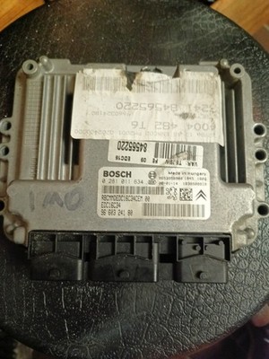 Edc16c34,0281011634,9660324180 Motorsteuergerät Immo Off