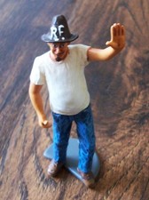 Ed Big Daddy Roth Rat Fink R.F. Hillbilly Hat Figure Figurine Painted 1/24