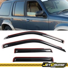 Fits 91-05 Ford Explorer Sport Trac 4door Acrylic Window Visors Sun Cover 4pc Fits 91-05 Ford Explorer Sport Trac 4door Acrylic Window Visors Sun Cover 4pc