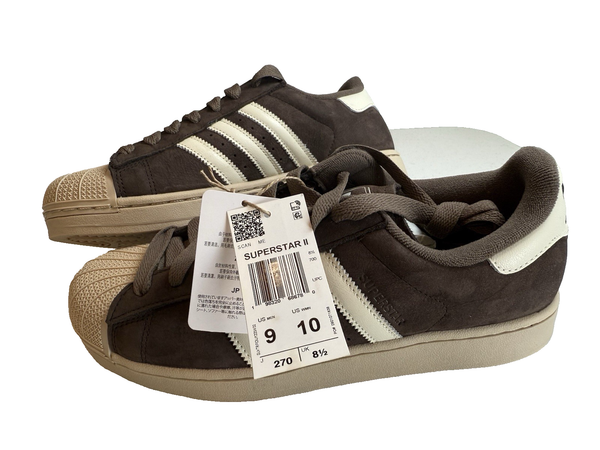 Adidas Superstar II Café Unisex (Talla Hombre 9, Mujer 10) IH9314 3
