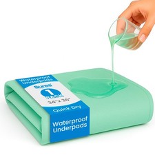 Washable, Waterproof Bed Pad  Mattress Protector for Incontinence 34" x 36"...
