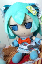 TouHou Project Fumo Fumo Cirno Plush Doll Stuffed Toy Gift Anime Plushie 20cm
