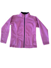 Columbia Jacket Fleece Omni heat Youth Girl Purple Size L  14/16    