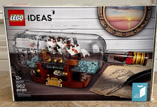 Lego Ideas Ship In A Bottle Building Set 92177 Brand New Sealed