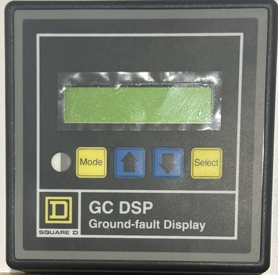Schneider Electric Square D GCDSP Display for GC-200 Ground Fault Relay 