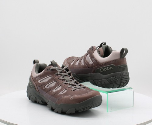 OBOZ SAWTOOTH X LOW B-DRY WOMENS WIDE HIKING SHOES BROWN UK 6 EU39.5 RRP £150 AD - Picture 3 of 11