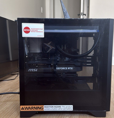 MSI Aegis Gaming PC, Ryzen 9 9900x, GeForce RTX 5080, 32 G Ram, 2TB SDD
