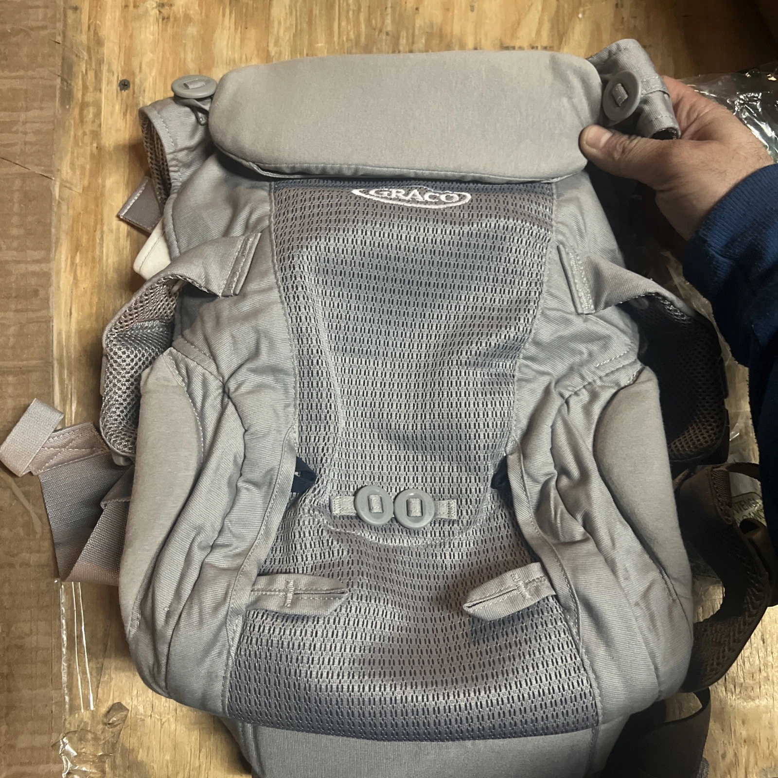 Graco Cradle Me Lite 3-in-1 Baby Infant Carrier - Oatmeal Fashion
