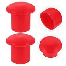 50 Pcs Plastic Rebar End Caps Fence Post Reinforcement Protective