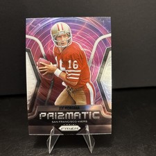 2025 Panini Prizm Joe Montana Prizmatic Silver Prizm San Francisco 49ers