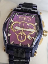 Invicta VORTIZ - Reserve Limited 61 - Purple Label Swiss Z60 - mens watch