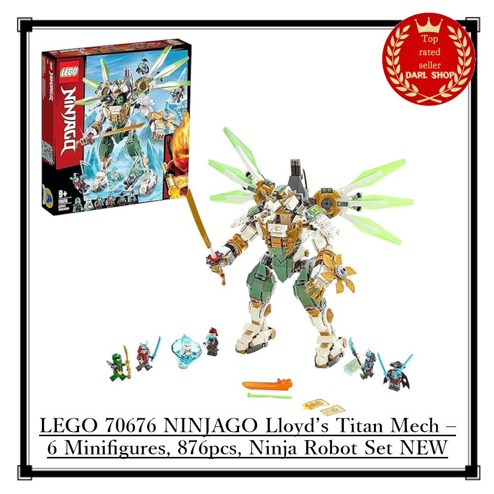 LEGO Ninjago LLOYD's Titan Mecha 70676 Toy Block Gift - Image 5
