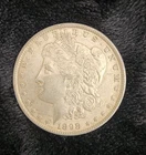 Stunning 1898 United States Morgan Silver Dollar $1 Coin tb3