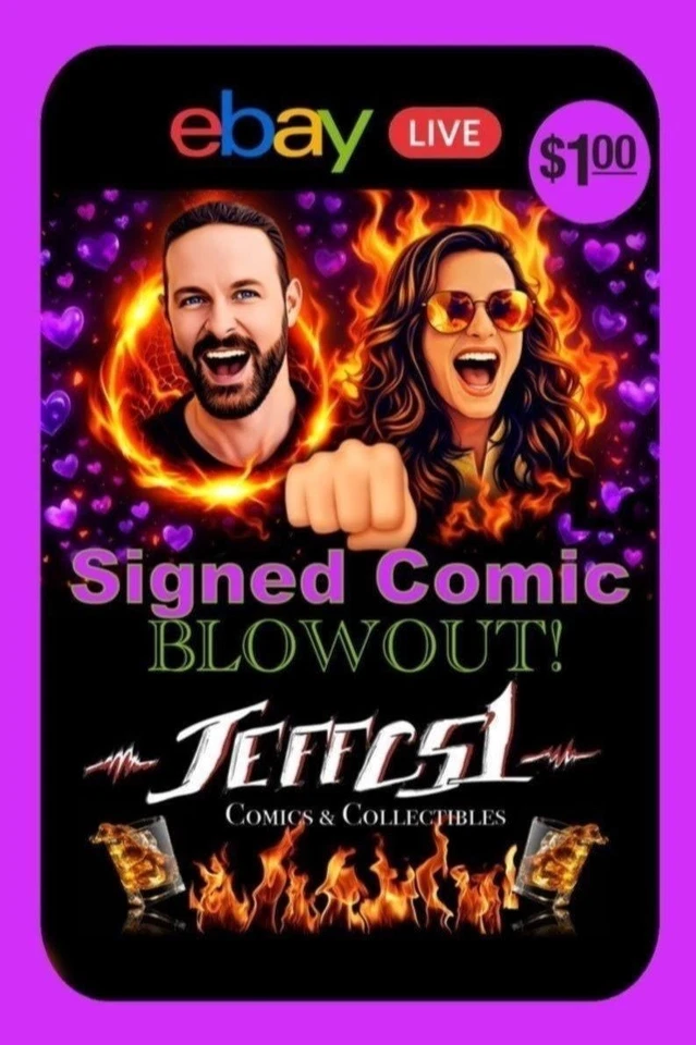 $1 Starts - SIGNED Comics, Packs, Abs Batman, Slabs, & Your Requests! 🔥💜