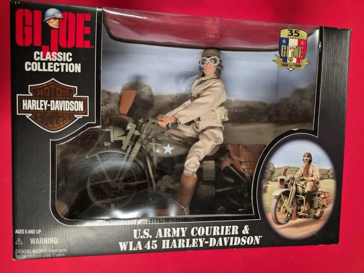 G.I. Joe Military & Adventure 1:6 Motorbike Action Figures for