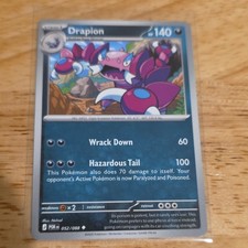 Nintendo Drapion 052/088 Paradox Rift Regular Uncommon Stage 1 140HP Eng 2024