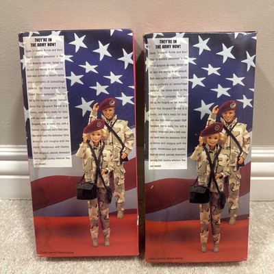 BARBIE & KEN STARS 'N STRIPES SPECIAL EDITION ARMY RENDEZVOUS WITH