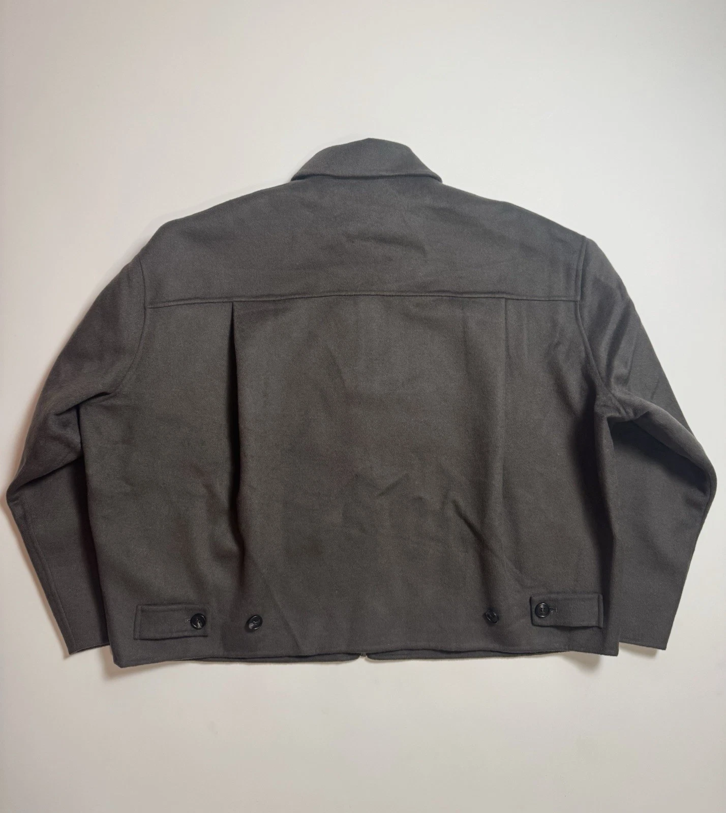 Acne Studios Short Wool Jacket Grey Size 46 image 4