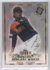 2013 Topps Tribute WBC Hideaki Wakui #5 0s3
