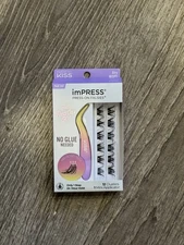 KISS imPRESS False Eyelashes Lash Clusters Falsies Airy Wispy With Applicator