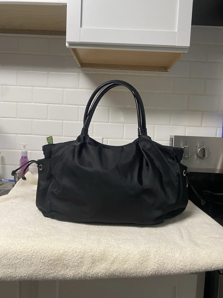 Черная нейлоновая сумка для подгузников Kate Spade - Изображение 4 из 4