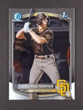 2025 Bowman Chrome KALE FOUNTAIN 1st Prospect San Diego Padres #BCP-246